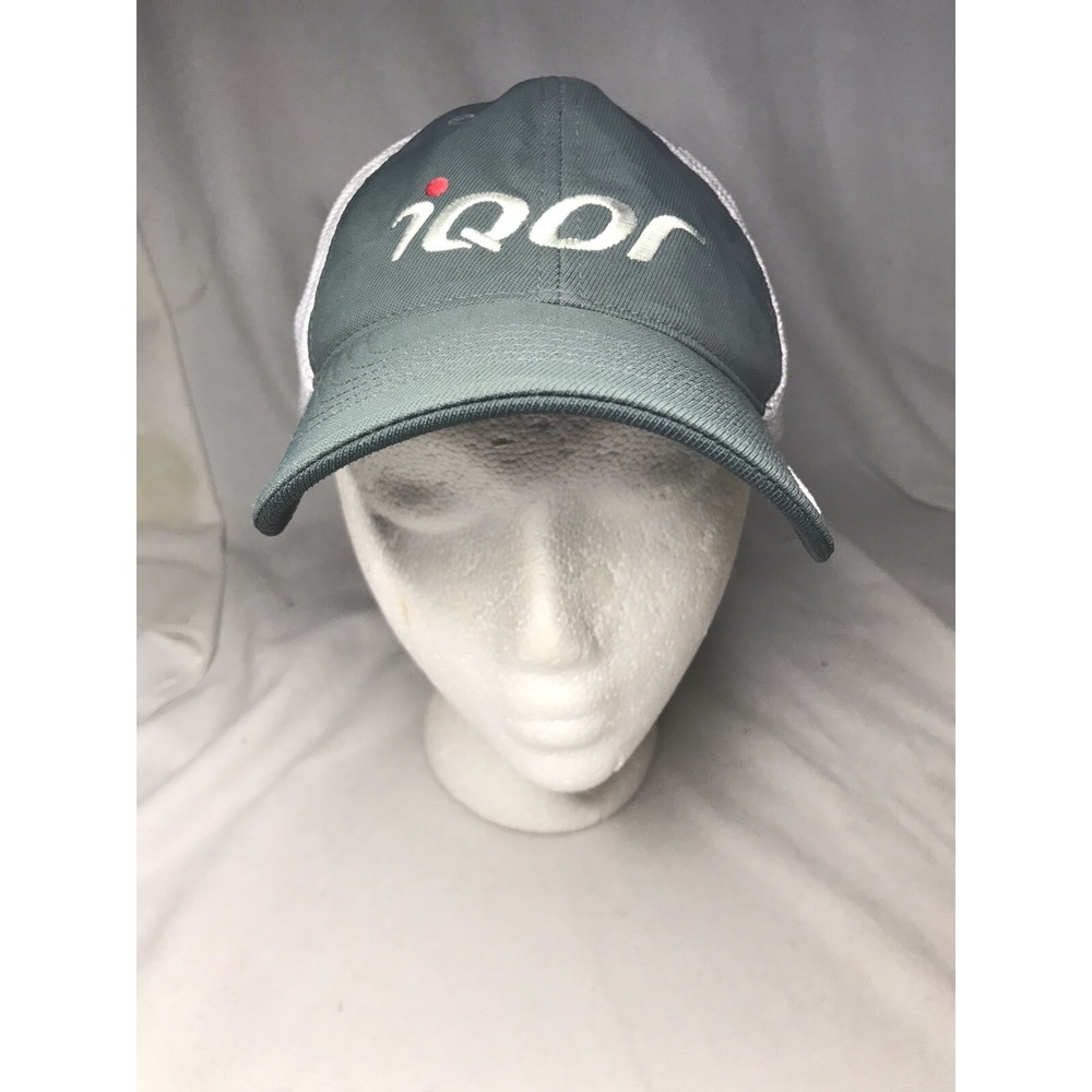 Nike Golf Hat Iqor Flexfit Green White Mesh Back